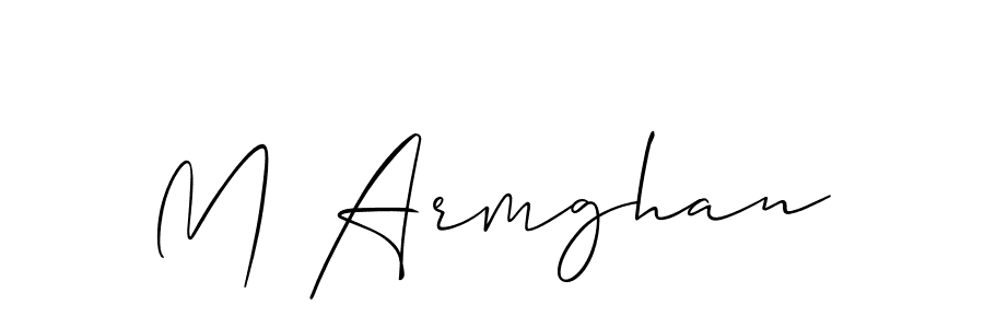 This is the best signature style for the M Armghan name. Also you like these signature font (Allison_Script). Mix name signature. M Armghan signature style 2 images and pictures png