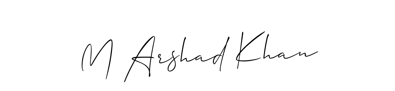 Once you've used our free online signature maker to create your best signature Allison_Script style, it's time to enjoy all of the benefits that M Arshad Khan name signing documents. M Arshad Khan signature style 2 images and pictures png