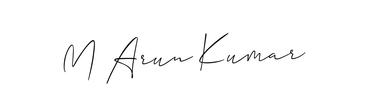 77+ M Arun Kumar Name Signature Style Ideas | Unique E-Signature