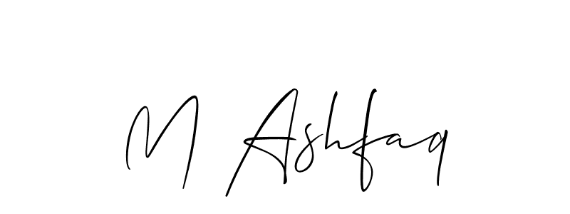 You can use this online signature creator to create a handwritten signature for the name M Ashfaq. This is the best online autograph maker. M Ashfaq signature style 2 images and pictures png