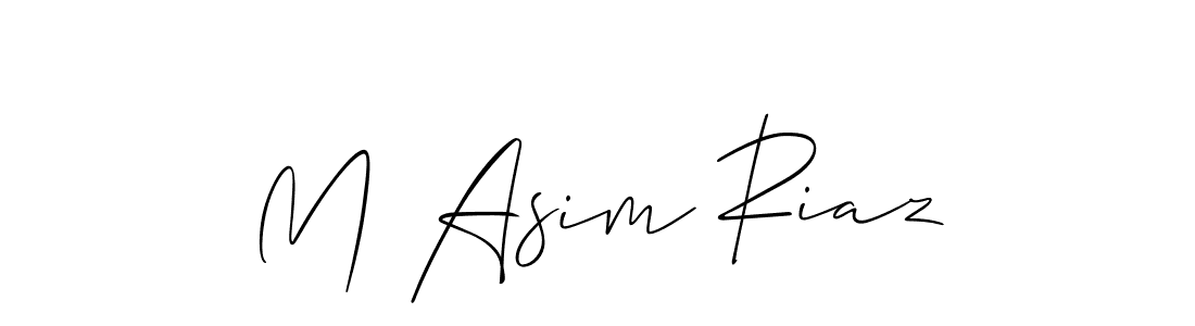 You can use this online signature creator to create a handwritten signature for the name M Asim Riaz. This is the best online autograph maker. M Asim Riaz signature style 2 images and pictures png