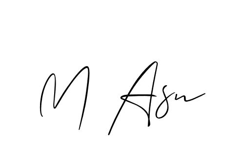 This is the best signature style for the M Asn name. Also you like these signature font (Allison_Script). Mix name signature. M Asn signature style 2 images and pictures png