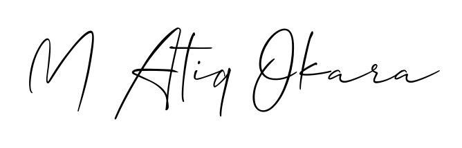 Also we have M Atiq Okara name is the best signature style. Create professional handwritten signature collection using Allison_Script autograph style. M Atiq Okara signature style 2 images and pictures png