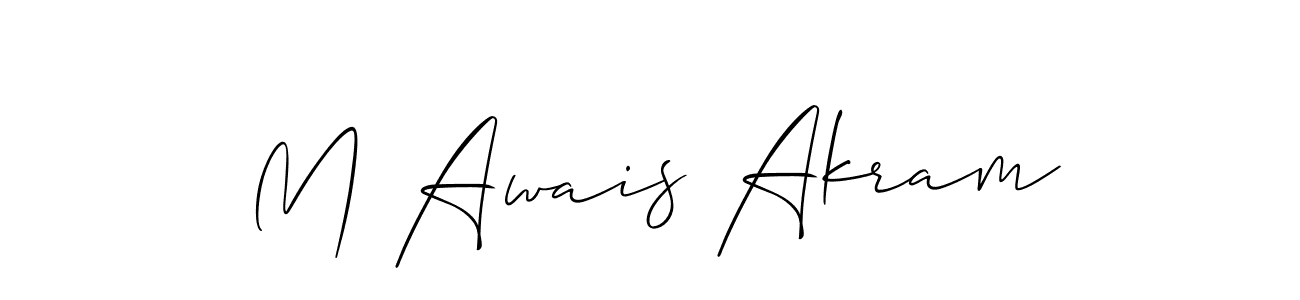 Best and Professional Signature Style for M Awais Akram. Allison_Script Best Signature Style Collection. M Awais Akram signature style 2 images and pictures png