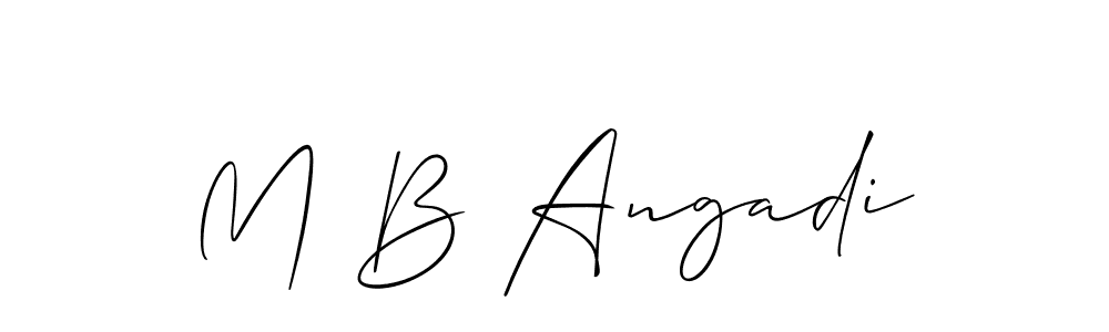 See photos of M B Angadi official signature by Spectra . Check more albums & portfolios. Read reviews & check more about Allison_Script font. M B Angadi signature style 2 images and pictures png