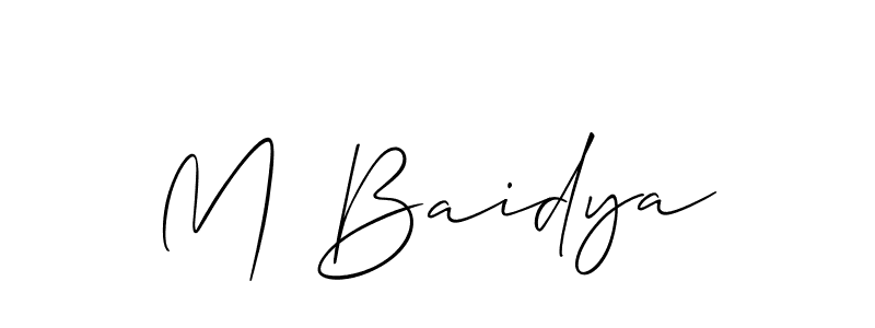See photos of M Baidya official signature by Spectra . Check more albums & portfolios. Read reviews & check more about Allison_Script font. M Baidya signature style 2 images and pictures png