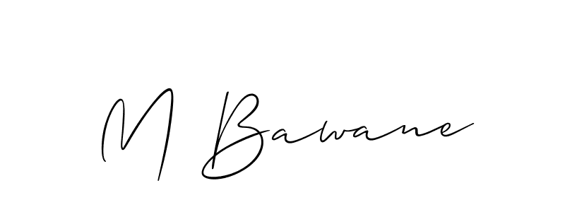 You can use this online signature creator to create a handwritten signature for the name M Bawane. This is the best online autograph maker. M Bawane signature style 2 images and pictures png