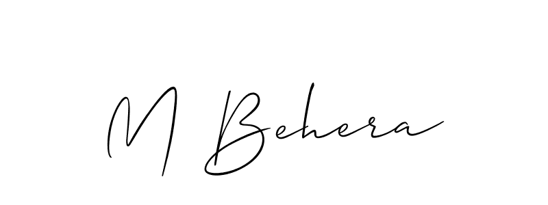 Here are the top 10 professional signature styles for the name M Behera. These are the best autograph styles you can use for your name. M Behera signature style 2 images and pictures png