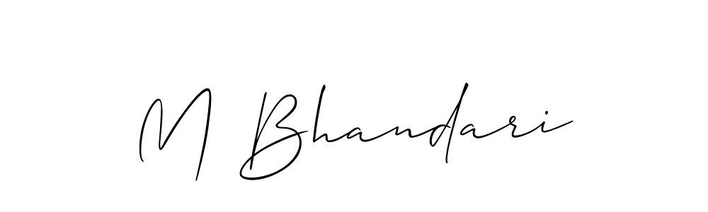 See photos of M Bhandari official signature by Spectra . Check more albums & portfolios. Read reviews & check more about Allison_Script font. M Bhandari signature style 2 images and pictures png