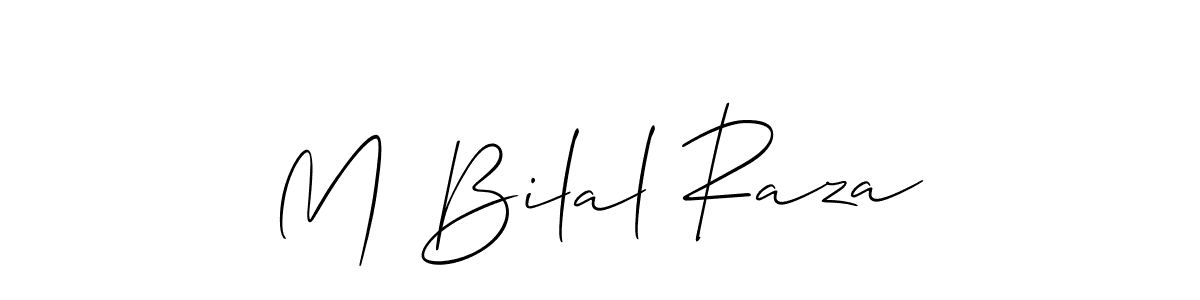 Once you've used our free online signature maker to create your best signature Allison_Script style, it's time to enjoy all of the benefits that M Bilal Raza name signing documents. M Bilal Raza signature style 2 images and pictures png