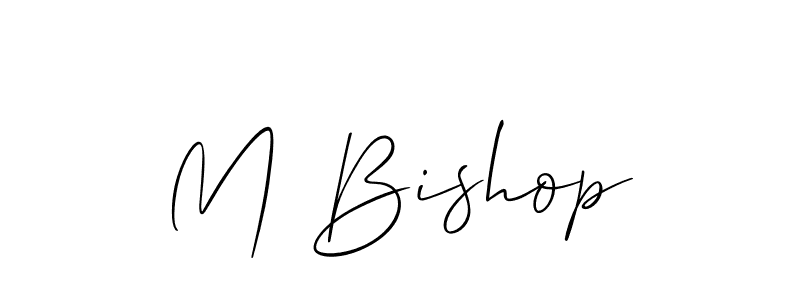 Make a short M Bishop signature style. Manage your documents anywhere anytime using Allison_Script. Create and add eSignatures, submit forms, share and send files easily. M Bishop signature style 2 images and pictures png