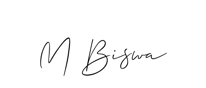 Here are the top 10 professional signature styles for the name M Biswa. These are the best autograph styles you can use for your name. M Biswa signature style 2 images and pictures png