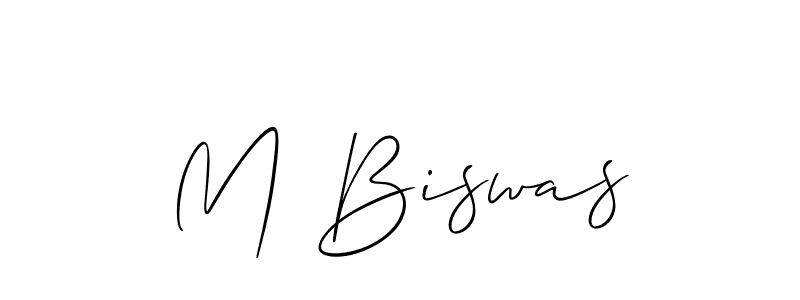 Here are the top 10 professional signature styles for the name M Biswas. These are the best autograph styles you can use for your name. M Biswas signature style 2 images and pictures png