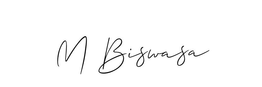 Make a short M Biswasa signature style. Manage your documents anywhere anytime using Allison_Script. Create and add eSignatures, submit forms, share and send files easily. M Biswasa signature style 2 images and pictures png