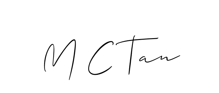 Here are the top 10 professional signature styles for the name M C Tan. These are the best autograph styles you can use for your name. M C Tan signature style 2 images and pictures png