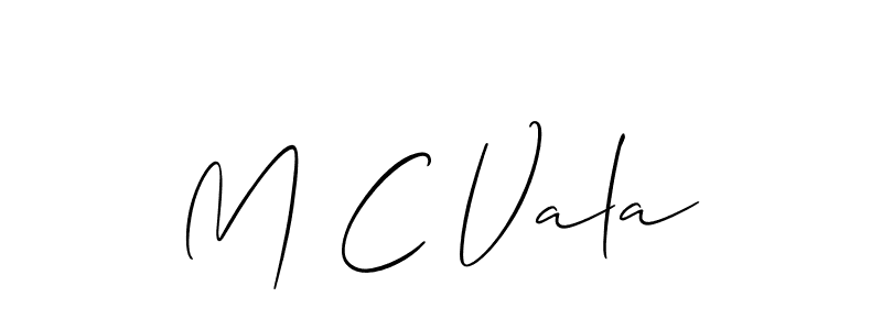 Check out images of Autograph of M C Vala name. Actor M C Vala Signature Style. Allison_Script is a professional sign style online. M C Vala signature style 2 images and pictures png