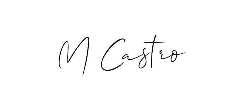 Once you've used our free online signature maker to create your best signature Allison_Script style, it's time to enjoy all of the benefits that M Castro name signing documents. M Castro signature style 2 images and pictures png