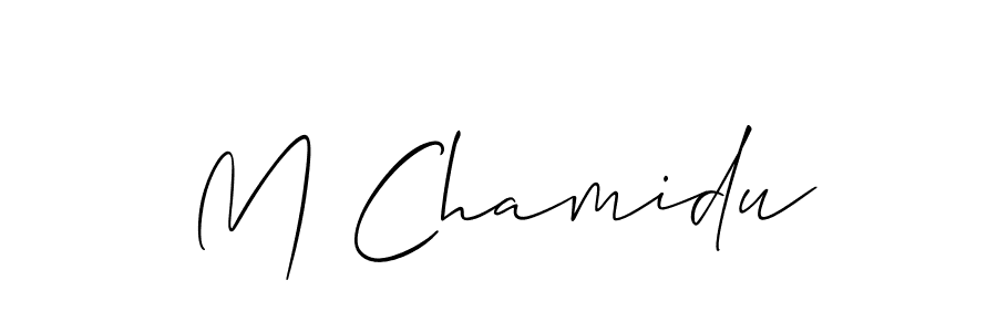 Check out images of Autograph of M Chamidu name. Actor M Chamidu Signature Style. Allison_Script is a professional sign style online. M Chamidu signature style 2 images and pictures png