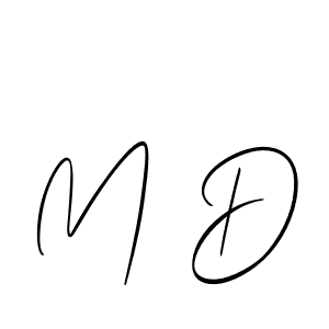 Similarly Allison_Script is the best handwritten signature design. Signature creator online .You can use it as an online autograph creator for name M D. M D signature style 2 images and pictures png