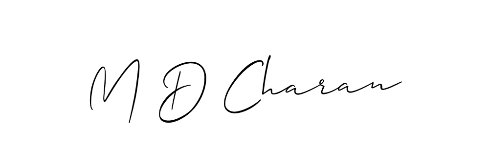 Check out images of Autograph of M D Charan name. Actor M D Charan Signature Style. Allison_Script is a professional sign style online. M D Charan signature style 2 images and pictures png