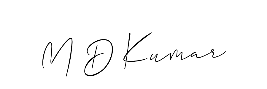 Check out images of Autograph of M D Kumar name. Actor M D Kumar Signature Style. Allison_Script is a professional sign style online. M D Kumar signature style 2 images and pictures png