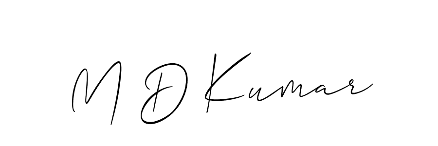 Check out images of Autograph of M D Kumar name. Actor M D Kumar Signature Style. Allison_Script is a professional sign style online. M D Kumar signature style 2 images and pictures png