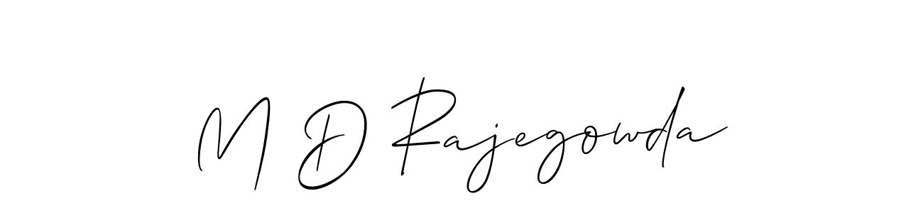 You can use this online signature creator to create a handwritten signature for the name M D Rajegowda. This is the best online autograph maker. M D Rajegowda signature style 2 images and pictures png