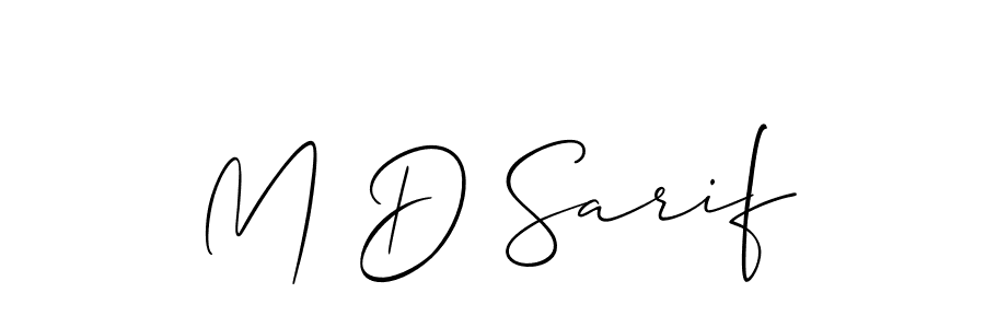 This is the best signature style for the M D Sarif name. Also you like these signature font (Allison_Script). Mix name signature. M D Sarif signature style 2 images and pictures png