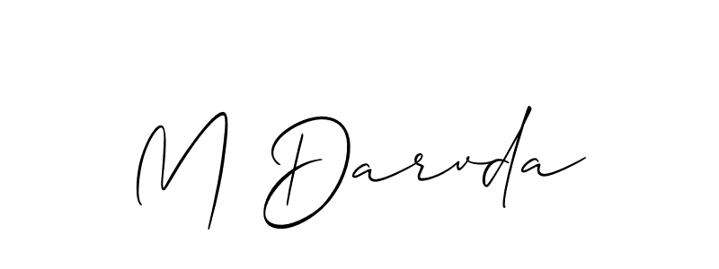 This is the best signature style for the M Darvda name. Also you like these signature font (Allison_Script). Mix name signature. M Darvda signature style 2 images and pictures png