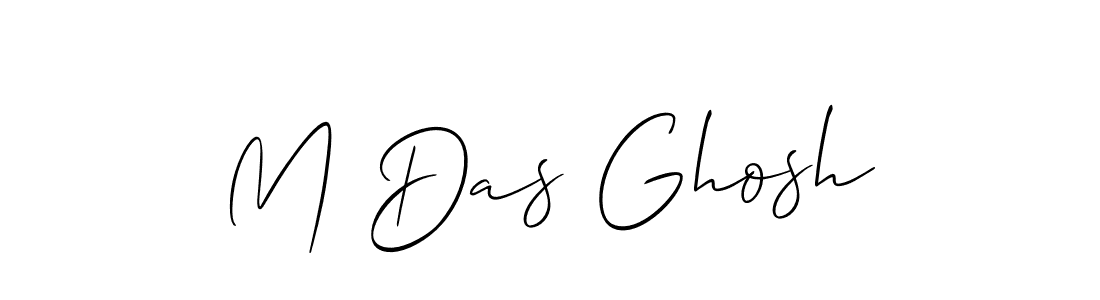 You can use this online signature creator to create a handwritten signature for the name M Das Ghosh. This is the best online autograph maker. M Das Ghosh signature style 2 images and pictures png