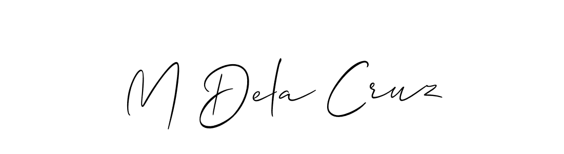 Once you've used our free online signature maker to create your best signature Allison_Script style, it's time to enjoy all of the benefits that M Dela Cruz name signing documents. M Dela Cruz signature style 2 images and pictures png