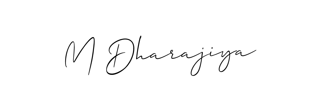 Here are the top 10 professional signature styles for the name M Dharajiya. These are the best autograph styles you can use for your name. M Dharajiya signature style 2 images and pictures png