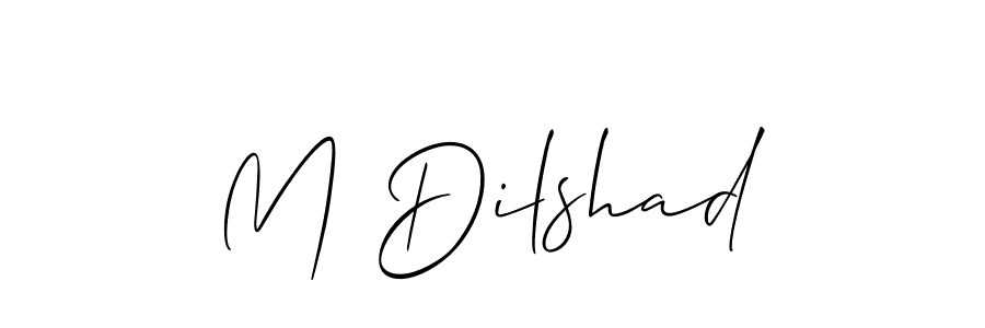 Check out images of Autograph of M Dilshad name. Actor M Dilshad Signature Style. Allison_Script is a professional sign style online. M Dilshad signature style 2 images and pictures png