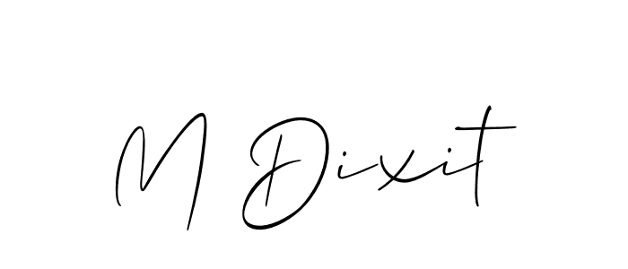 Once you've used our free online signature maker to create your best signature Allison_Script style, it's time to enjoy all of the benefits that M Dixit name signing documents. M Dixit signature style 2 images and pictures png