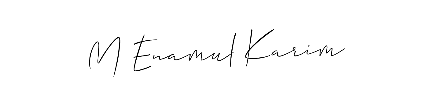 You can use this online signature creator to create a handwritten signature for the name M Enamul Karim. This is the best online autograph maker. M Enamul Karim signature style 2 images and pictures png