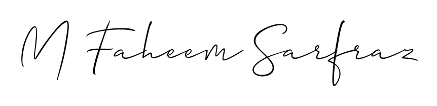 Quickly download M Faheem Sarfraz name signature in high-resolution PNG using Allison_Script style. Ready to insert into PDFs and online applications. M Faheem Sarfraz signature style 2 images and pictures png