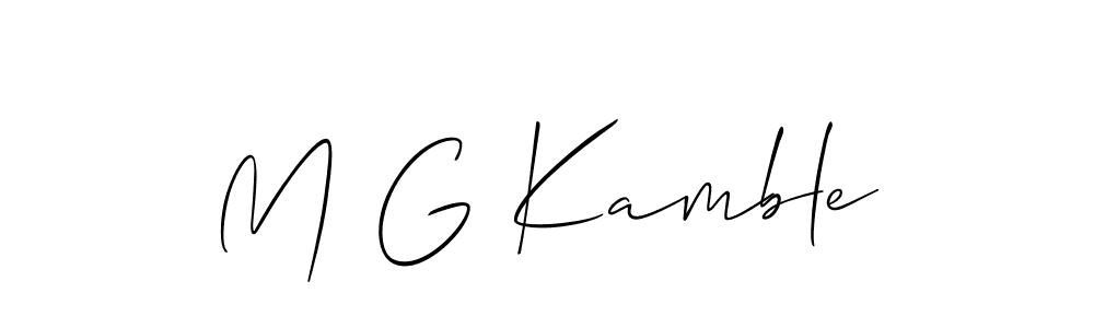 This is the best signature style for the M G Kamble name. Also you like these signature font (Allison_Script). Mix name signature. M G Kamble signature style 2 images and pictures png