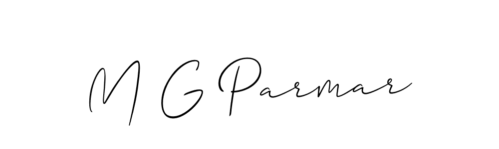 Make a beautiful signature design for name M G Parmar. Use this online signature maker to create a handwritten signature for free. M G Parmar signature style 2 images and pictures png