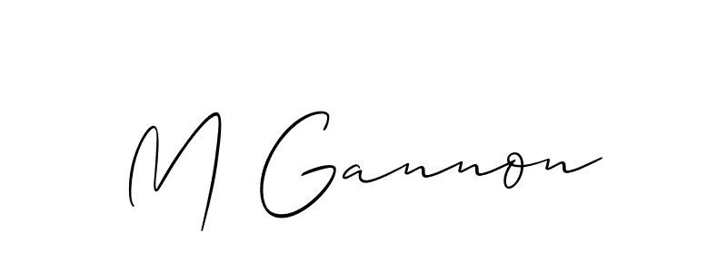 How to Draw M Gannon signature style? Allison_Script is a latest design signature styles for name M Gannon. M Gannon signature style 2 images and pictures png