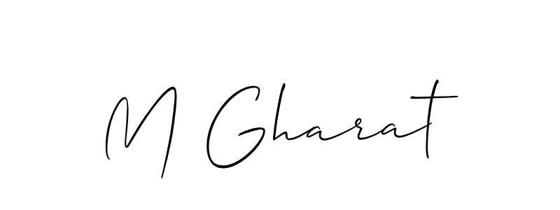 Here are the top 10 professional signature styles for the name M Gharat. These are the best autograph styles you can use for your name. M Gharat signature style 2 images and pictures png