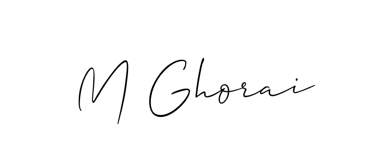You can use this online signature creator to create a handwritten signature for the name M Ghorai. This is the best online autograph maker. M Ghorai signature style 2 images and pictures png