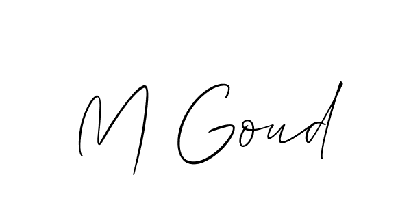 Here are the top 10 professional signature styles for the name M Goud. These are the best autograph styles you can use for your name. M Goud signature style 2 images and pictures png