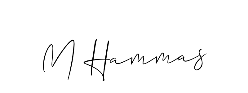 You can use this online signature creator to create a handwritten signature for the name M Hammas. This is the best online autograph maker. M Hammas signature style 2 images and pictures png