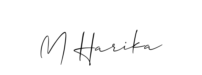 Here are the top 10 professional signature styles for the name M Harika. These are the best autograph styles you can use for your name. M Harika signature style 2 images and pictures png