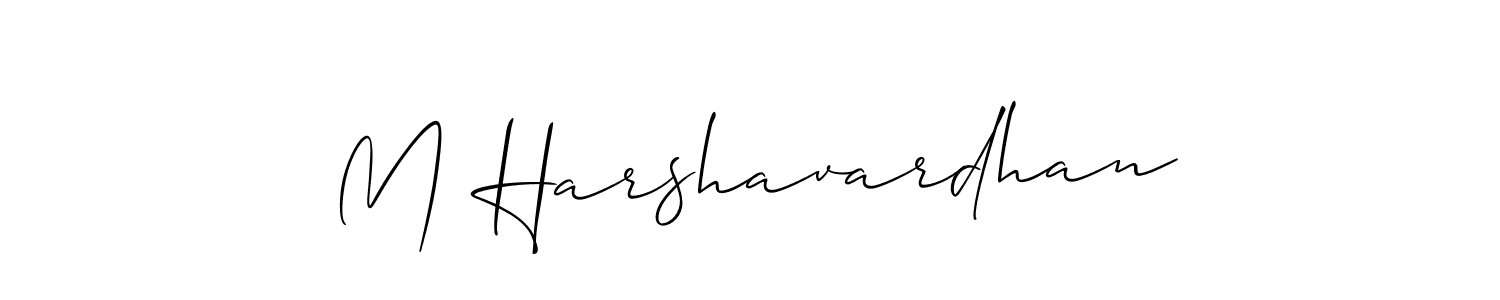 See photos of M Harshavardhan official signature by Spectra . Check more albums & portfolios. Read reviews & check more about Allison_Script font. M Harshavardhan signature style 2 images and pictures png