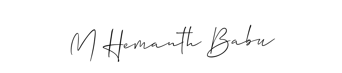 Here are the top 10 professional signature styles for the name M Hemanth Babu. These are the best autograph styles you can use for your name. M Hemanth Babu signature style 2 images and pictures png