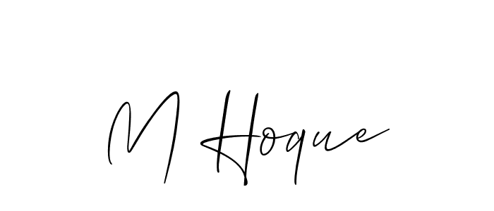 Once you've used our free online signature maker to create your best signature Allison_Script style, it's time to enjoy all of the benefits that M Hoque name signing documents. M Hoque signature style 2 images and pictures png