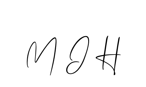Check out images of Autograph of M I H name. Actor M I H Signature Style. Allison_Script is a professional sign style online. M I H signature style 2 images and pictures png