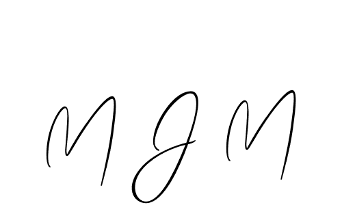 How to Draw M J M signature style? Allison_Script is a latest design signature styles for name M J M. M J M signature style 2 images and pictures png