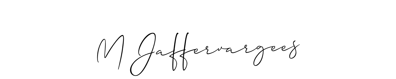 Best and Professional Signature Style for M Jaffervargees. Allison_Script Best Signature Style Collection. M Jaffervargees signature style 2 images and pictures png